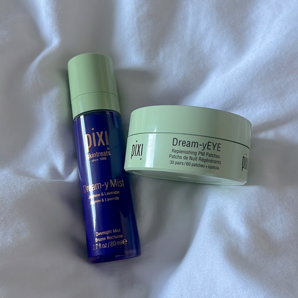 PIXI skin treats dream-y eye patches and jasmine lavender mist